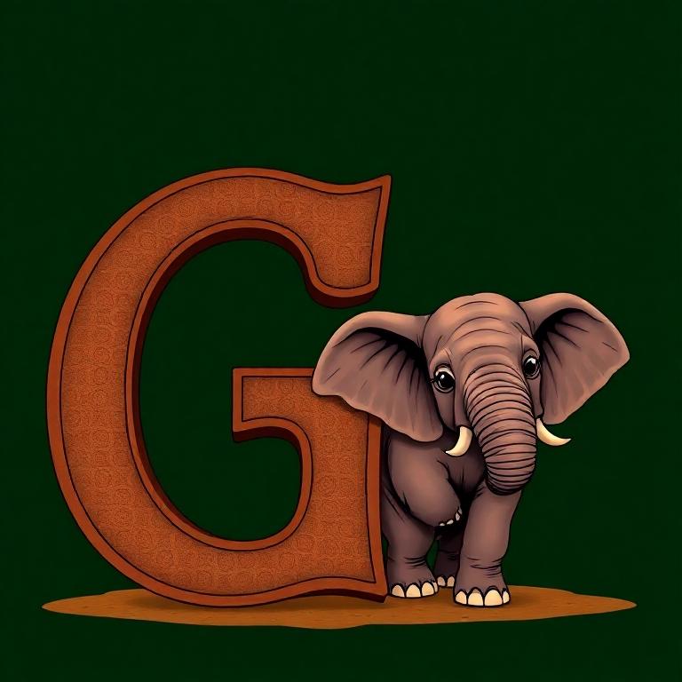 Elephant — litera G