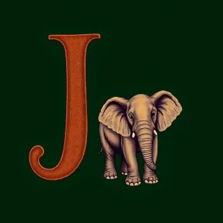 Elephant — litera J
