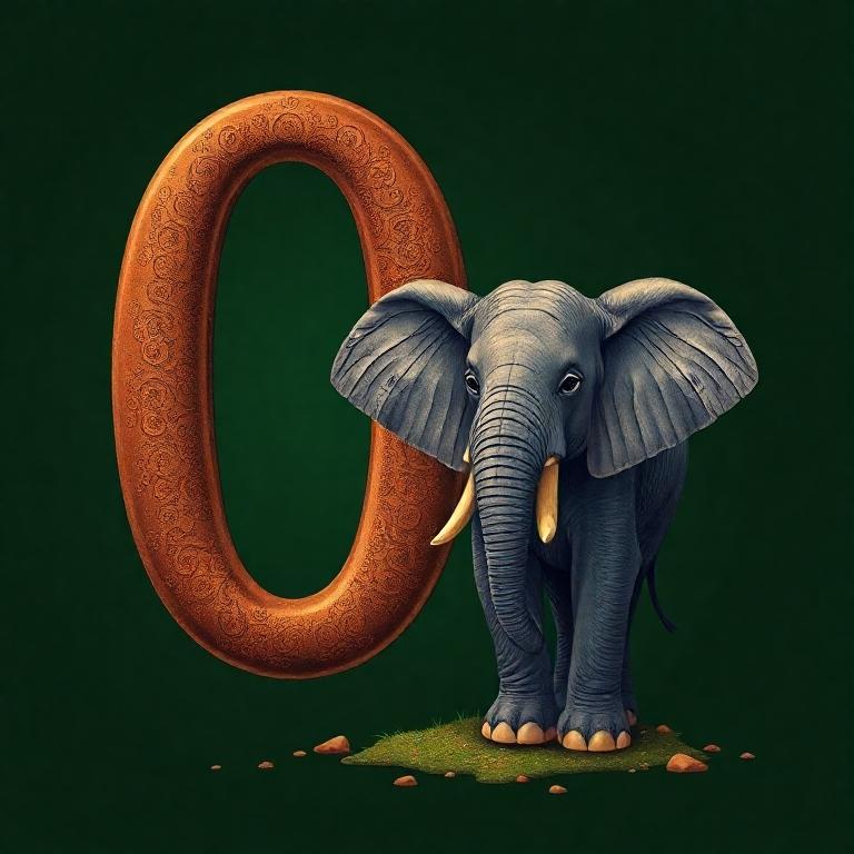 Elephant — litera O