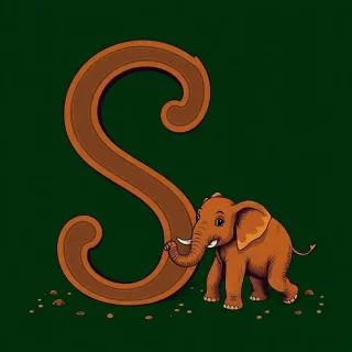 Elephant — litera S