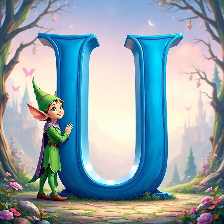 Elf — litera U