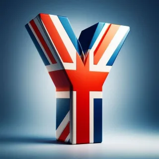English flag — litera Y