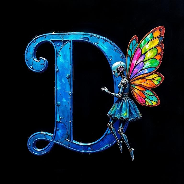 Fairy robot 2 — litera D