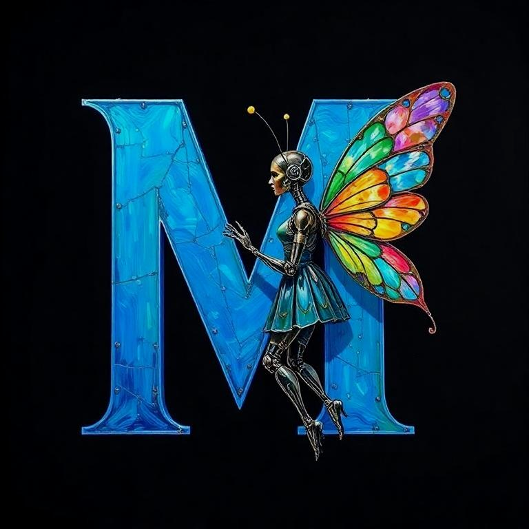 Fairy robot 2 — litera M