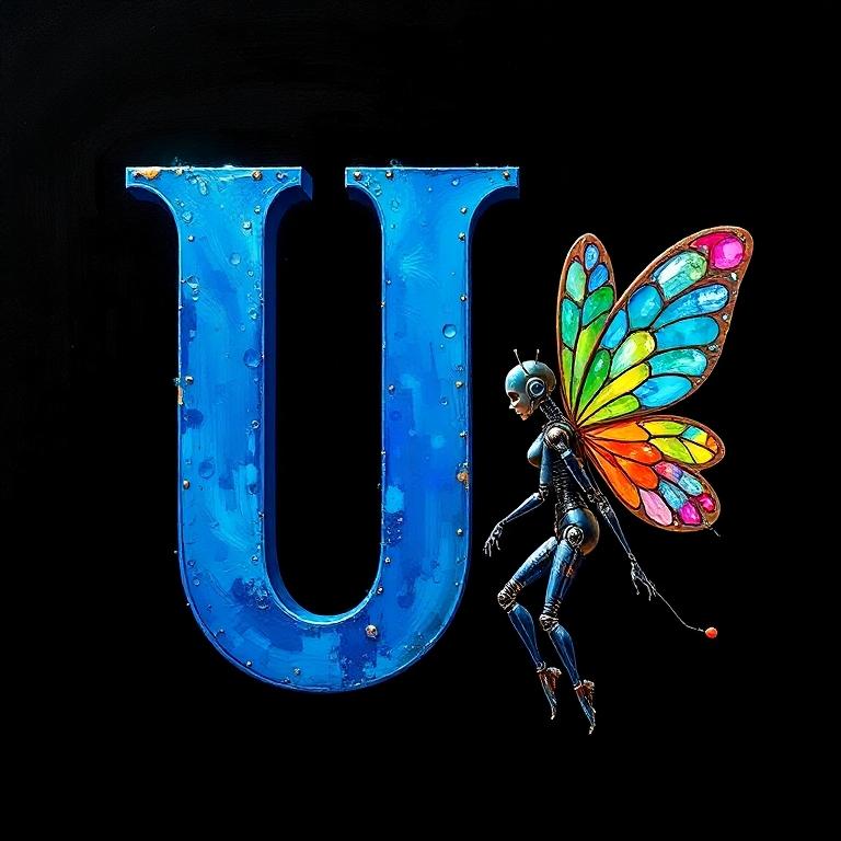 Fairy robot 2 — litera U