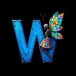 Fairy robot 2 — litera W