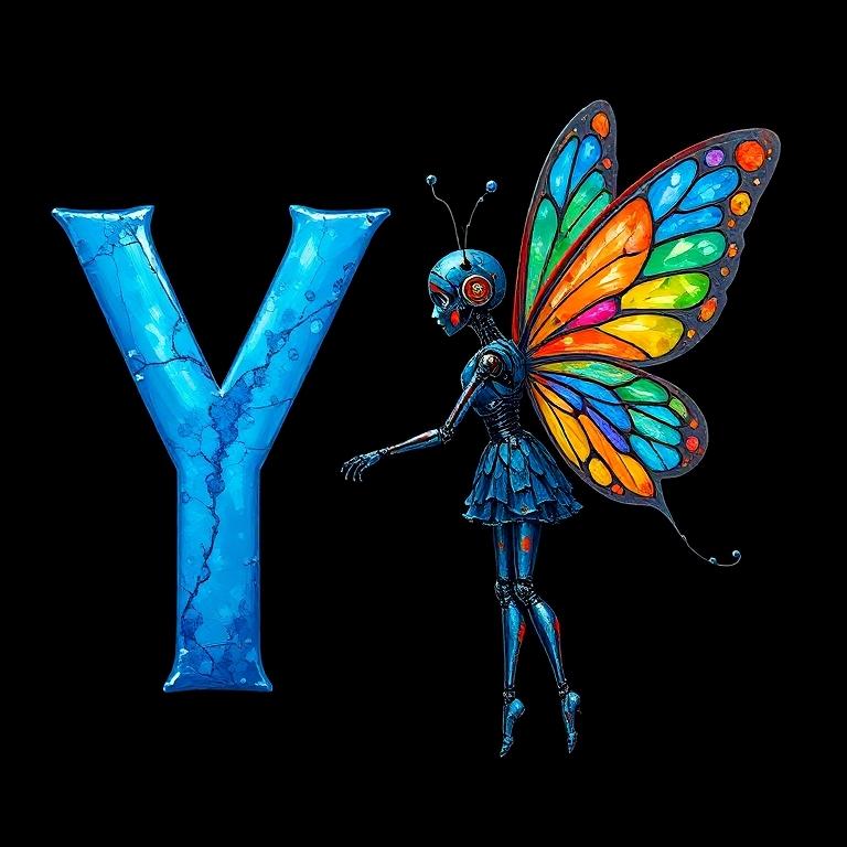 Fairy robot 2 — litera Y