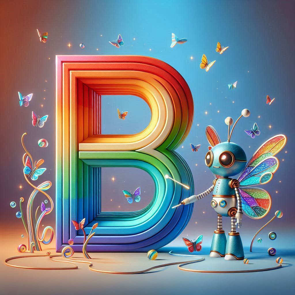 Fairy robot 3 — litera B