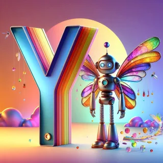 Fairy robot 3 — litera Y