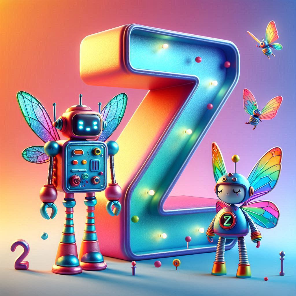 Fairy robot 3 — litera Z