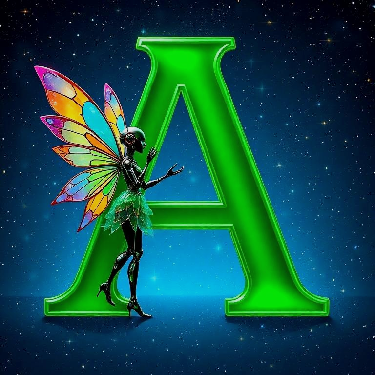 Fairy robot — litera A