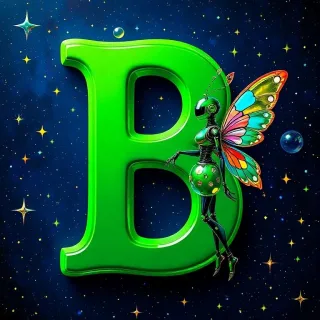Fairy robot — litera B
