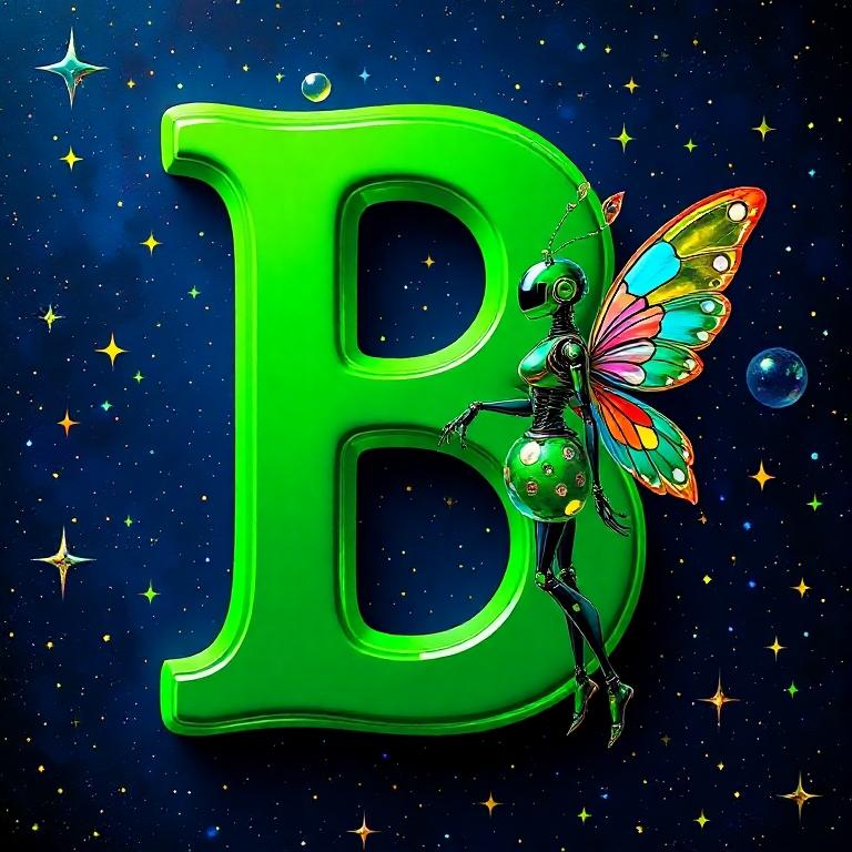 Fairy robot — litera B