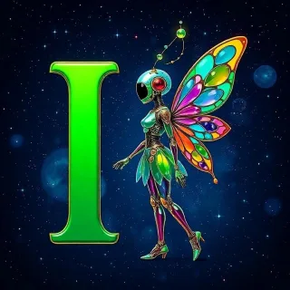 Fairy robot — litera I