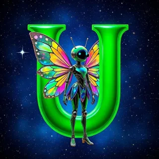 Fairy robot — litera U