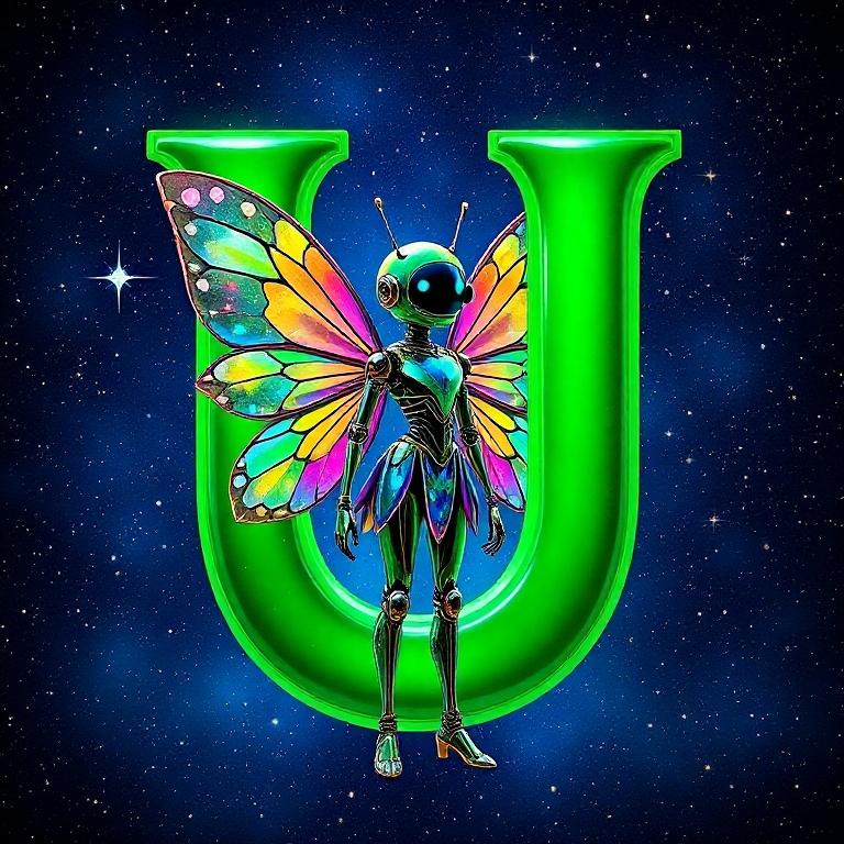 Fairy robot — litera U