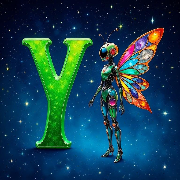 Fairy robot — litera Y