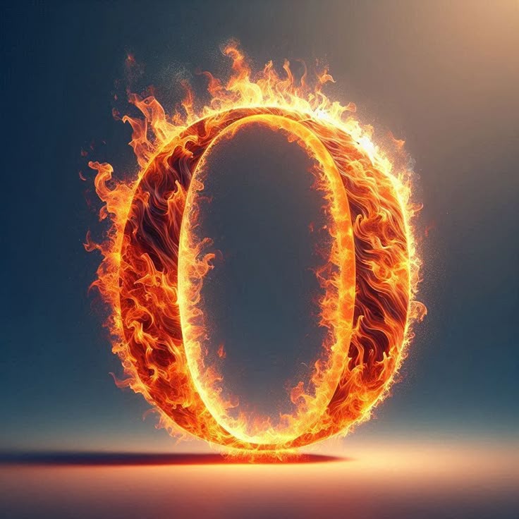 Fire — litera O