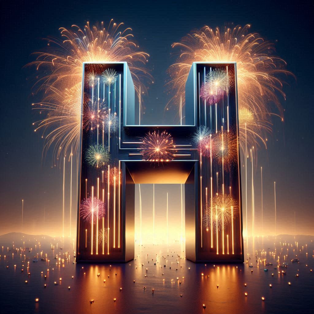 Fireworks 2 — litera H