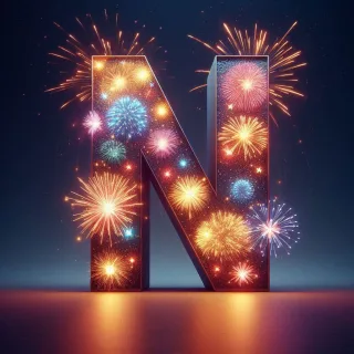 Fireworks 2 — litera N