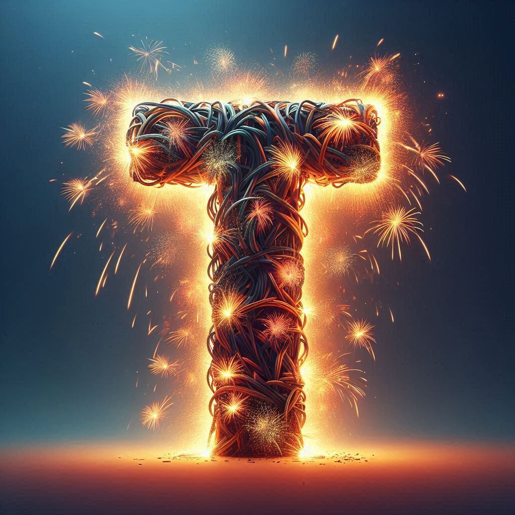 Fireworks 2 — litera T