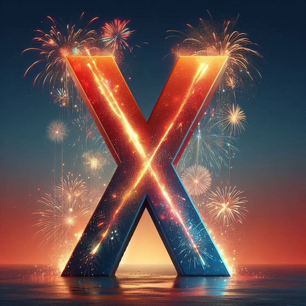 Fireworks 2 — litera X