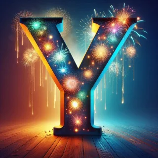 Fireworks 2 — litera Y