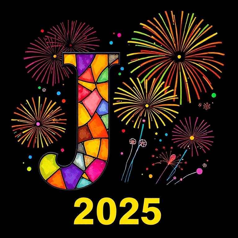 Fireworks 3 — litera J