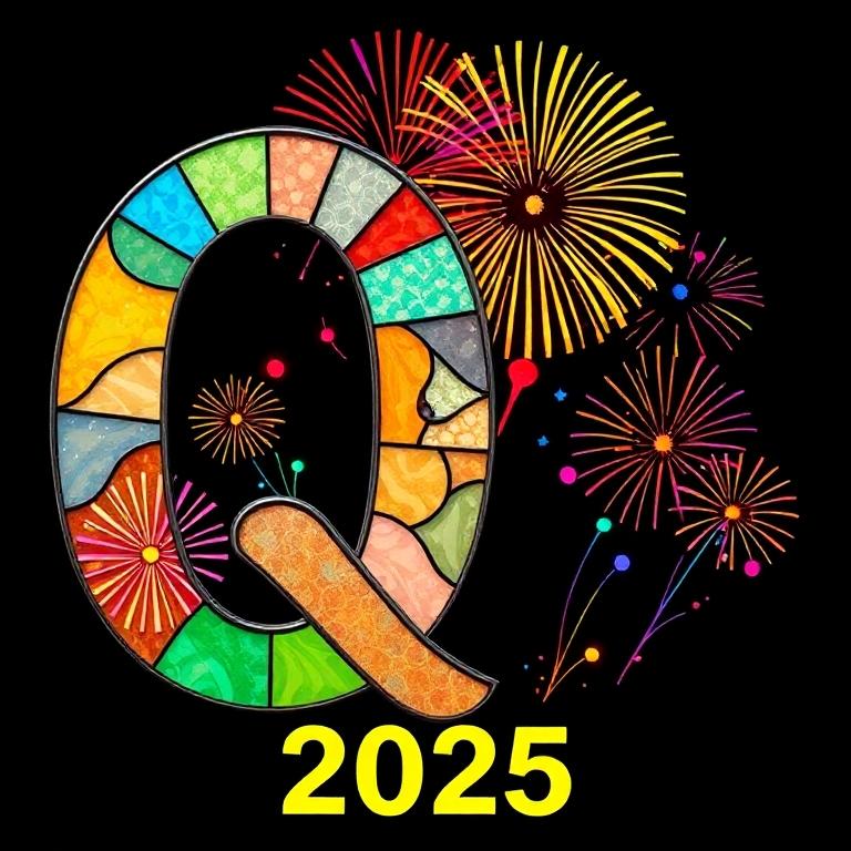 Fireworks 3 — litera Q