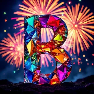 Fireworks — litera B