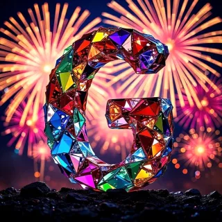 Fireworks — litera G