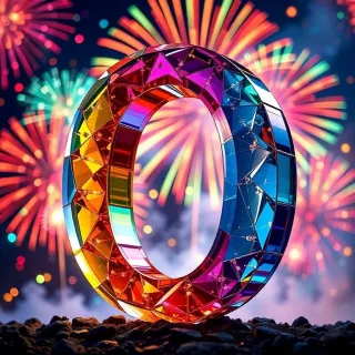 Fireworks — litera O
