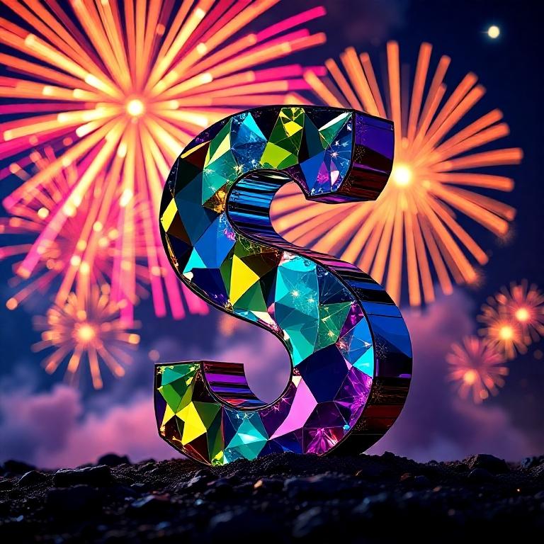 Fireworks — litera S