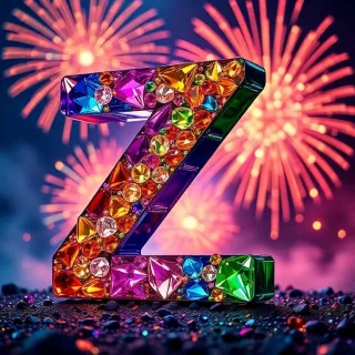 Fireworks — litera Z