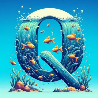 Fish 2 — litera Q