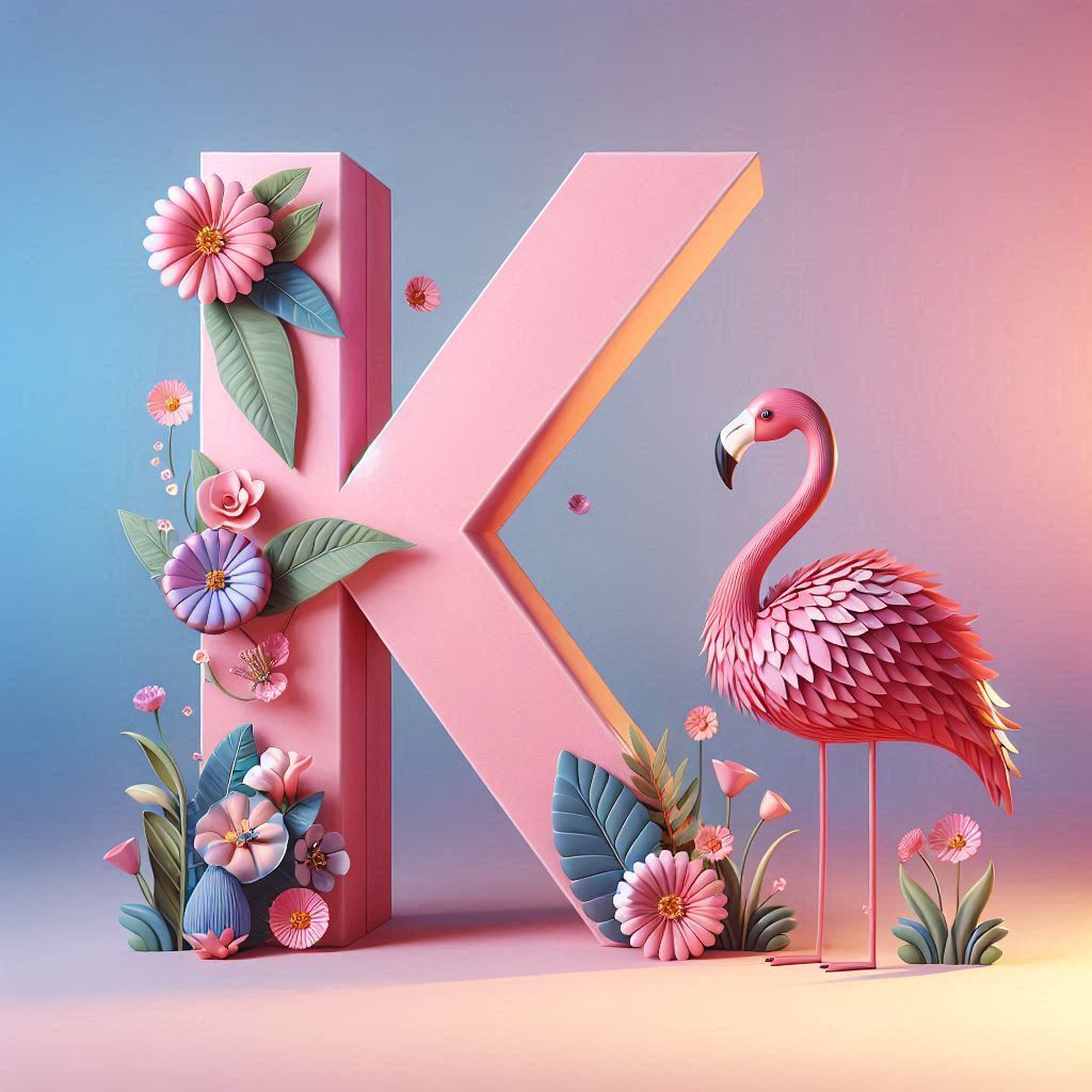 Flamingo — litera K
