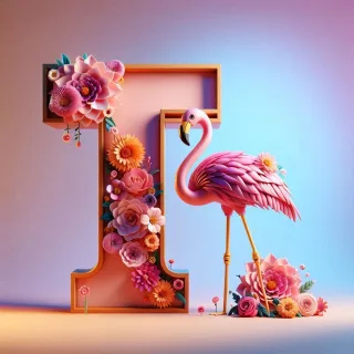 Flamingo — litera T
