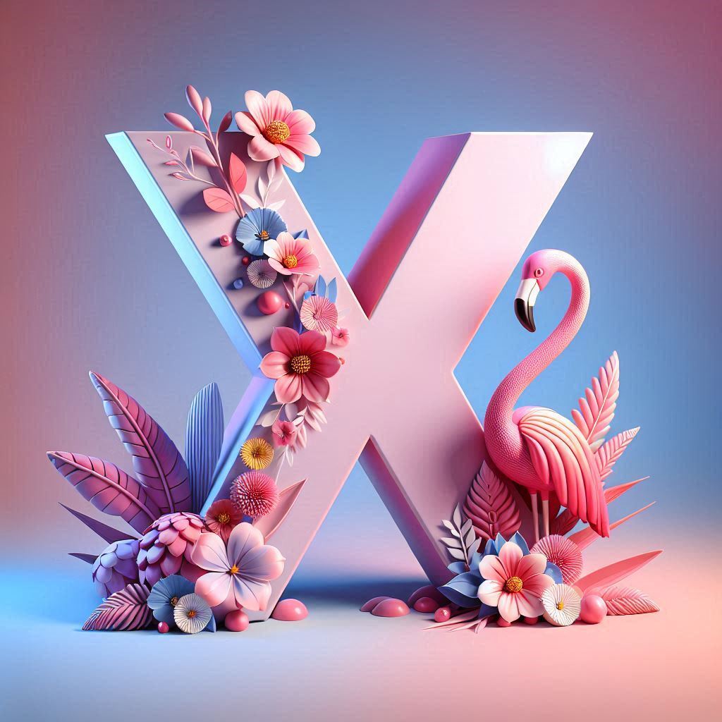 Flamingo — litera X