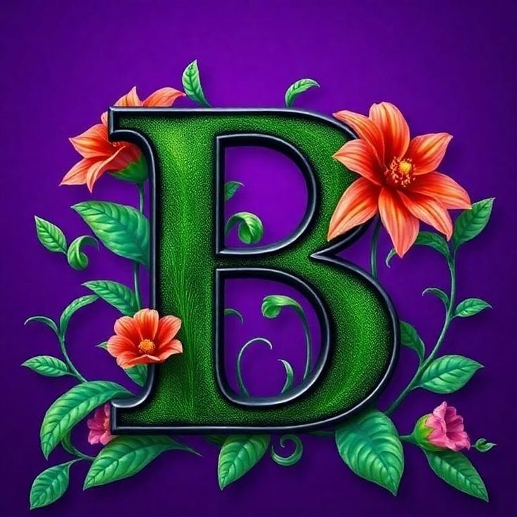 Flowers 2 — litera B