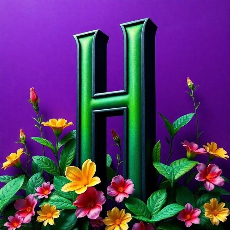 Flowers 2 — litera H