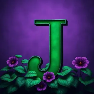 Flowers 2 — litera J