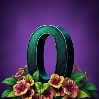 Flowers 2 — litera O
