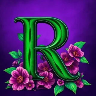 Flowers 2 — litera R
