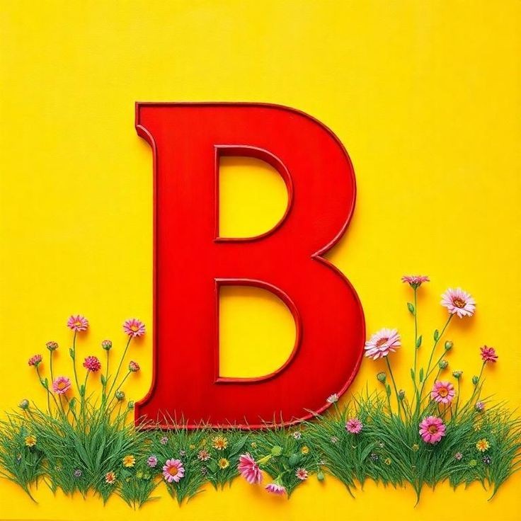 Flowers 3 — litera B