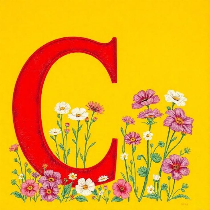 Flowers 3 — litera C