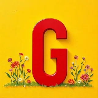 Flowers 3 — litera G