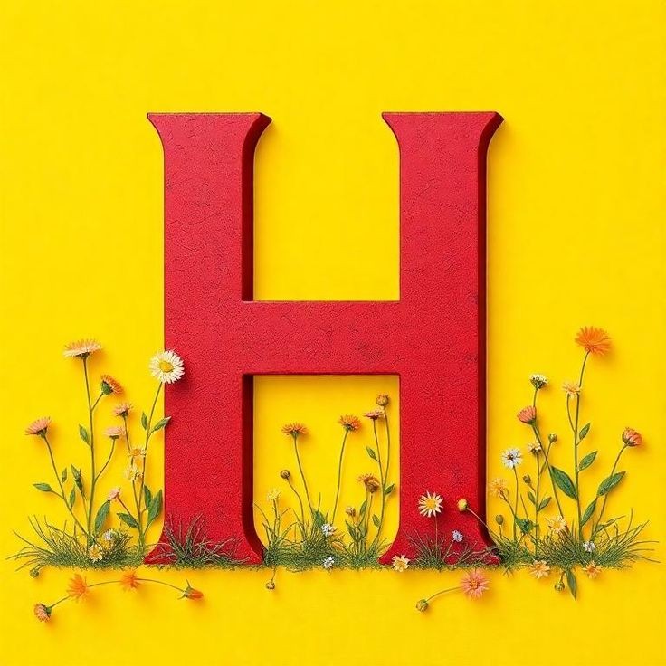 Flowers 3 — litera H