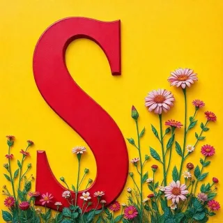 Flowers 3 — litera S