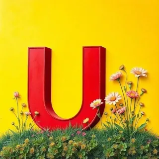 Flowers 3 — litera U