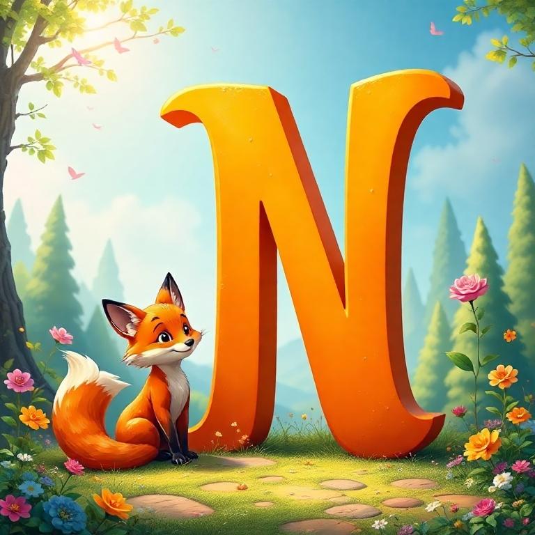 Fox — litera N